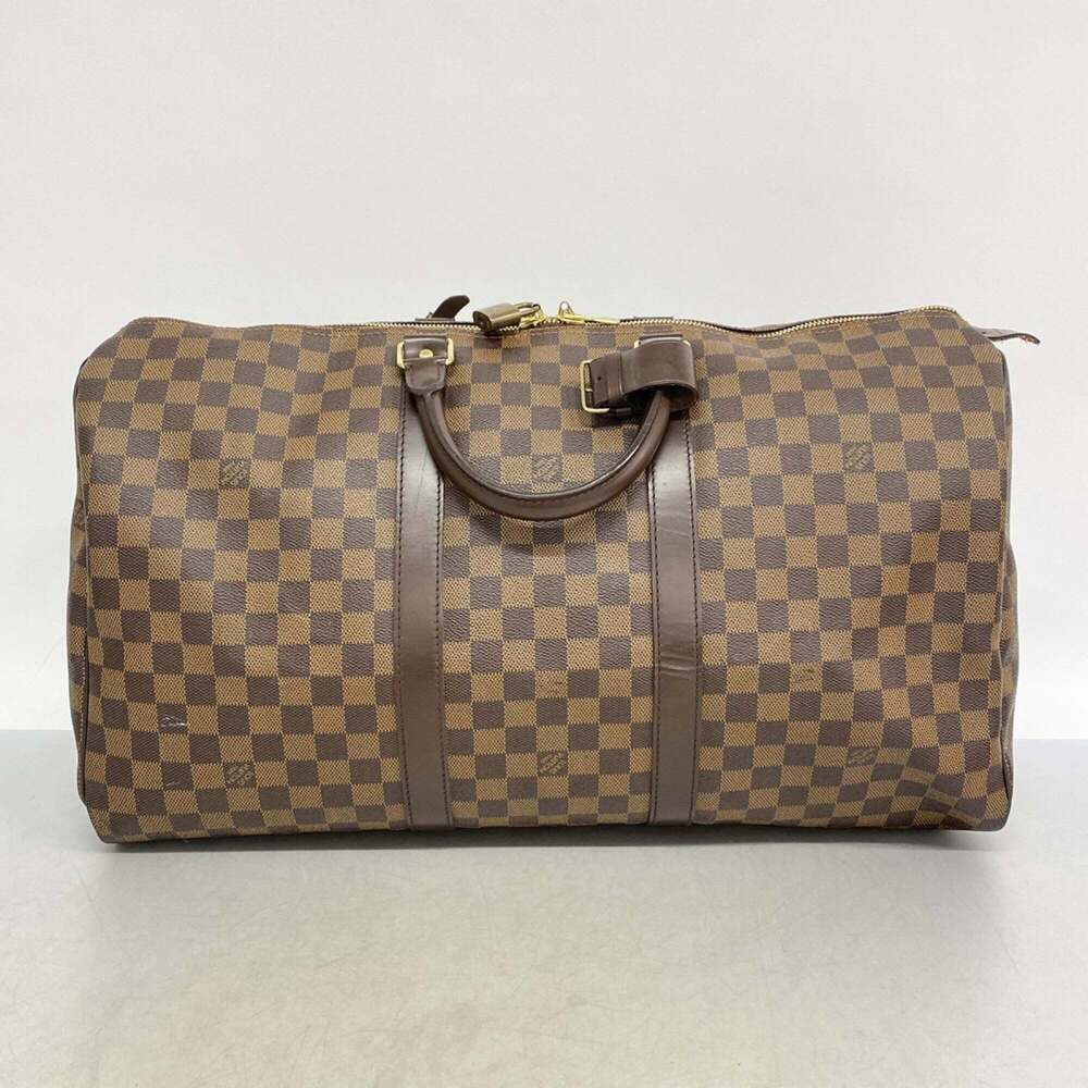 LOUIS VUITTON Brown Damier Keepall 50 Boston Bag - Picture 11 of 11